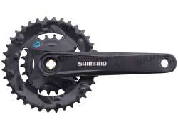 Shimano Altus FC-M315 Crankstel 22/36T 8V 170mm - Zwart