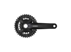 Shimano Altus FC-MT210-2 Crankstel 46/30T 9V 170mm - Zwart