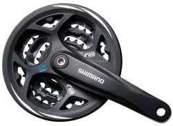 Shimano Altus Kliky 7/8R 48/38/28T 170mm - Čern&aacute;