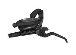 Shimano Altus ST-EF515 Comando Cambio 2V Freno A Disco Sinistra - Nero