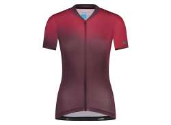 Shimano Aventura Tricou Cu M&acirc;necă Lungă Pentru Ciclism Ss Damă Matt Pink