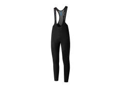 Shimano Beaufort Pantaloni De Ciclism Bretele Plăcuță Bărbați Black