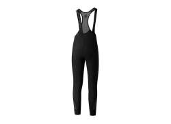 Shimano Beaufort Pantaloni De Ciclism Bretele Plăcuță Bărbați Black