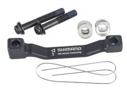 Shimano 브레이크 캘리퍼 어댑터 203mm 포스트마운트 - 블랙