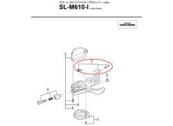 Shimano Boulon D&acute;Assemblage SL-M610-I Pour. I-Sp&eacute;cial Deore