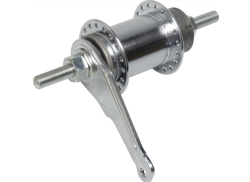 Shimano CB-E110 Achternaaf 36G 109mm Remnaaf - Zilver