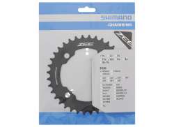 Shimano Chainring Fc-M640 Zee 36T Bcd 104Mm Black