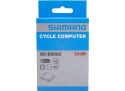 Shimano Ciclocomputer SC-E6000 Steps Nero
