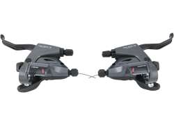 Shimano Claris Bremse/Schalthebel Set 2/8F - Schwarz