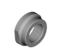 Shimano Cone + Lock Nut For. 105 HB-R7070 Right - Black