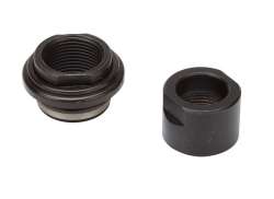 Shimano Cone + Porca De Bloqueio Esquerdo Para. MT501 - Preto