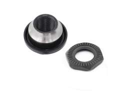 Shimano Cone + Porca De Bloqueio Para. Deore HB-M525-A Direita - Preto