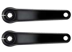 Shimano Crankset 170mm tbv. Steps E6100 - Zwart