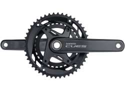 Shimano Cues FC-U6010-2 Crankstel 32/46T 170mm - Zwart