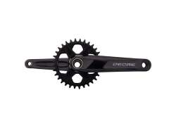 Shimano Deore M6100 Guarnitura 32T 12V 170mm - Nero