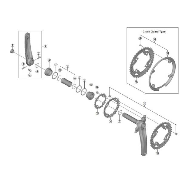 shimano mt500 crankset