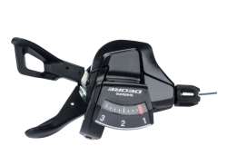 Shimano Deore SL-T6000 Palcové Řazení 3R Vlevo - Černá