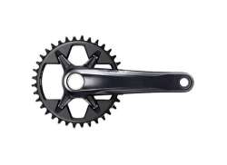 Shimano Deore XT Crankset 36T 175mm 12S Alu - Black