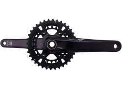 Shimano Deore XT Juego De Bielas Boost 26/36T 180mm 12V - Negro