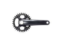 Shimano Deore XT M8100-1 Crankset 12V 180mm - Black