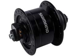 Shimano DH-3N72 Dinam Butuc 36 Gaură Disc CL - Negru