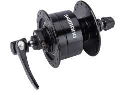 Shimano DH-3N72 Naafdynamo 32 Gaats - Zwart