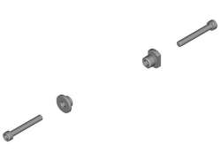 Shimano Dropout Hülse Inkl. Nabe Schraube Für Nabe SG0001-DS