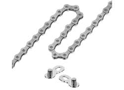 Shimano E8000 X11 Řetěz Na Kolo E-MTB 138 Články - Šedá