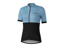 Shimano Element Cycling Jersey Ss Women Blue