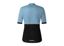 Shimano Element Jersey Da Ciclismo Manica Corta Donne Blu