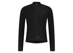 Shimano Element Tricou Cu Mânecă Lungă Pentru Ciclism Bărbați Negru - 3XL