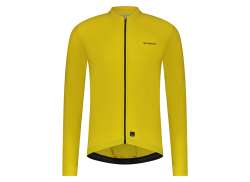 Shimano Elemento Jersey Da Ciclismo Uomini Senape Giallo - XL