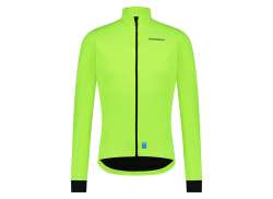Shimano Elemento 사이클링 재킷 남성 플루어 옐로우 - L