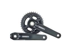 Shimano FC-MT600 クランクセット 24/34T 11速 175mm SH HG - ブラック