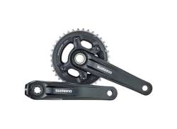 Shimano FC-MT600 クランクセット 26/36T 11速 175mm SH HG - ブラック