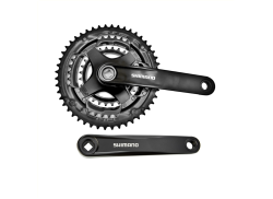 Shimano FC-TY30 Crankset 48/38/28T 6/8S 170mm - Black