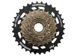 Shimano Frihjul 7H 14-34T - Sort/S&oslash;lv