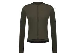 Shimano Futuro Camisola De Ciclismo Ls Homens Green