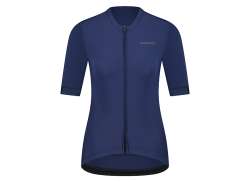 Shimano Futuro Cycling Jersey Ss Women Navy - M