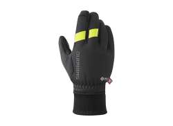 Shimano Giacca Antivento Primaloft Guanti Nero/Giallo - M