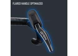 Shimano GRX DI2 ST-RX825 Schrijfrem 세트 좌측 DM - 블랙