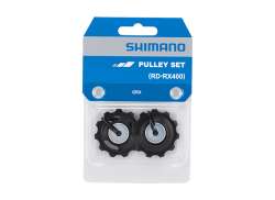 Shimano GRX RX400 Pulley Hjul 10H - Sort
