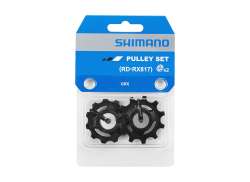 Shimano GRX RX817 Pulley Hjul 11H - Sort