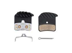 Shimano H03C-MF Disc Brake Pads Metal Deore XT - Black