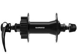 Shimano HB-QB400 Buje Delantero 32G 100mm Disco 6-G QR - Negro