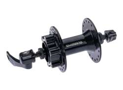 Shimano HB-QB400 Buje Delantero 36G 100mm Disco 6-G QR - Negro