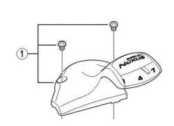 Shimano Indicatore Cappuccio SL-7S50 Nexus 7V 2013 - Nero