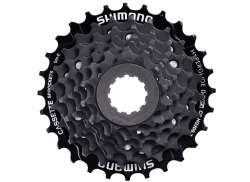 Shimano 锦标赛 卡式飞轮 Pion 14-28T 7速 - 黑色