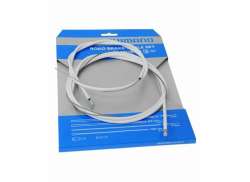 Shimano Juego De Cables De Freno Race PTFE - Blanco