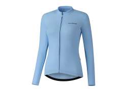 Shimano Kaede Thermal Cycling Jersey Ls Women Pervinca